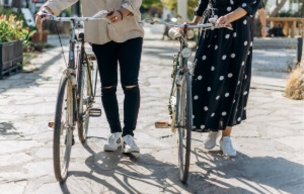 Vrijwilliger die een jongedame wil leren fietsen!